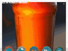 Tablet Screenshot of isleofpurbeckbrewery.com